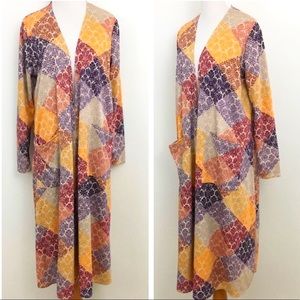 LuLaRoe | Sarah Colorful Duster Sweater